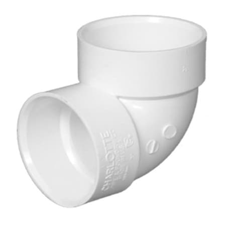 Charlotte Pipe And Foundry 3 90 DEG Vent Elbow PVC 00331  1000HA